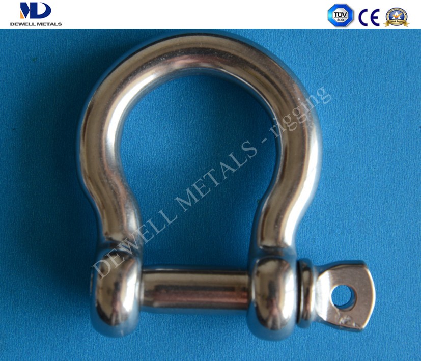 ART.17-5 STAINLESS STEEL SAFETY PIN BOW SHACKLE